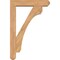 Ekena Millwork Legacy Craftsman Smooth Bracket w/ Offset Brace, Western Red Cedar, 5 1/2"W x 24"D x 36"H BKT0604X24X36LEC04SWR - alternate 4